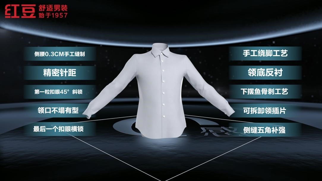 紅豆男裝AR發布會13 紅豆男裝AR發布會13